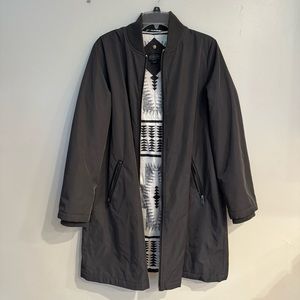 Pendleton long bomber jacket